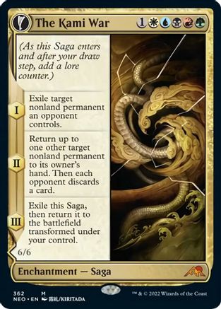 The Kami War // O-Kagachi Made Manifest (NEO-362) - mythic: (Showcase, fandfc)