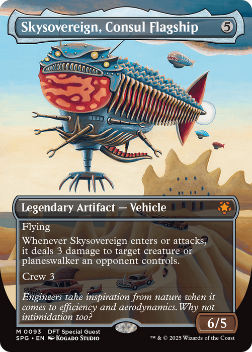 Skysovereign, Consul Flagship (SPG-093) - mythic (Borderless) - Foil