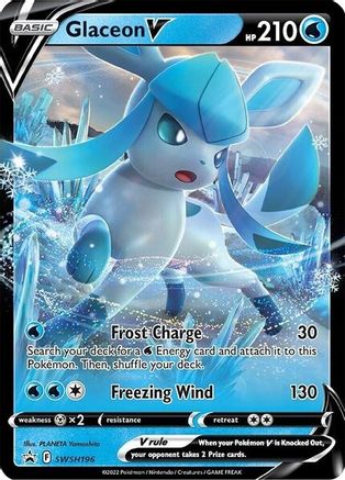 Glaceon V (SWSH196) - SSSPC  - Promo - Holofoil
