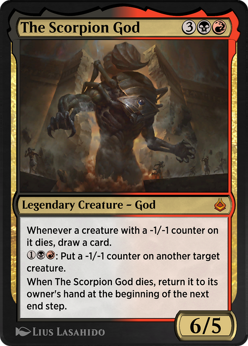 The Scorpion God (AKR-260) - mythic
