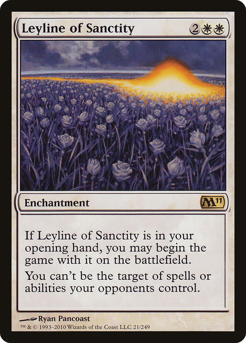 Leyline of Sanctity (M11-021) - rare