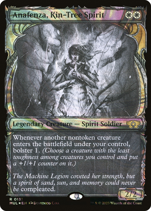 Anafenza, Kin-Tree Spirit (MUL-131) - rare: (Showcase) - Foil