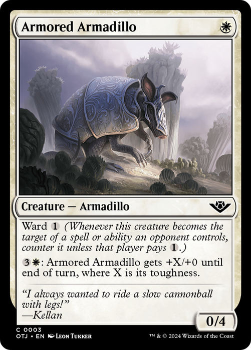 Armored Armadillo (OTJ-003) - common