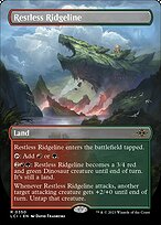 Restless Ridgeline (LCI-350) - rare (Borderless) - Foil