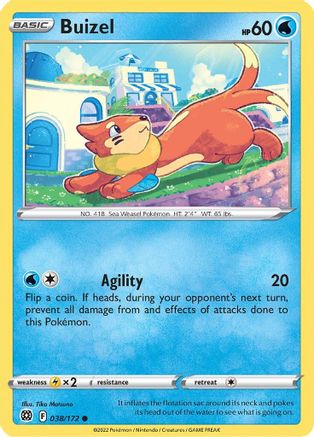 Buizel (038/172) - SBS  - Common
