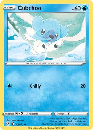 Cubchoo (042/172) - SBS  - Common