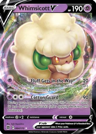 Whimsicott V (064/172) - SBS  - Ultra Rare - Holofoil