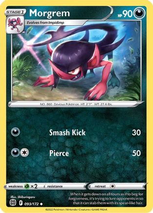 Morgrem (093/172) - SBS  - Uncommon - Reverse Holofoil