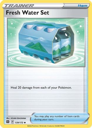 Fresh Water Set (139/172) - SBS  - Uncommon - Reverse Holofoil