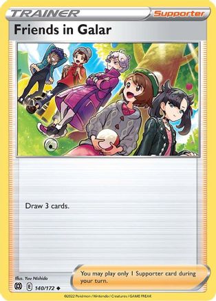 Friends in Galar (140/172) - SBS  - Uncommon - Reverse Holofoil