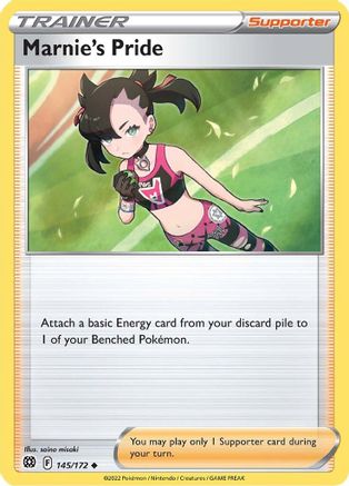 Marnie's Pride (145/172) - SBS  - Uncommon - Reverse Holofoil