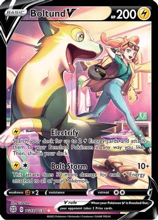 Boltund V (TG13/TG30) - SBSTG  - Ultra Rare - Holofoil