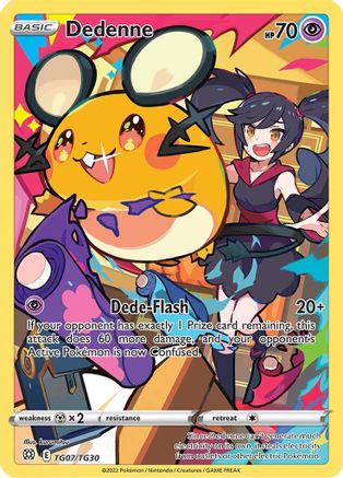 Dedenne (TG07/TG30) - SBSTG  - Ultra Rare - Holofoil