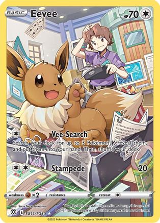 Eevee (TG11/TG30) - SBSTG  - Ultra Rare - Holofoil