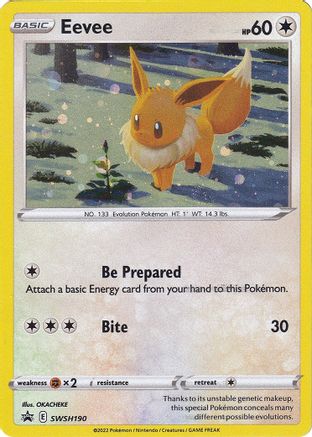 Eevee (SWSH190) - SSSPC  - Promo - Holofoil