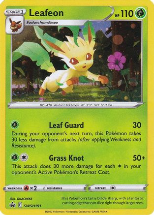 Leafeon (SWSH191) - SSSPC  - Promo - Holofoil