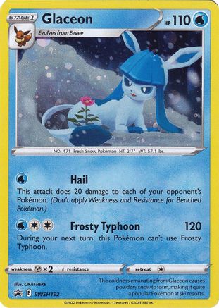 Glaceon (SWSH192) - SSSPC  - Promo - Holofoil