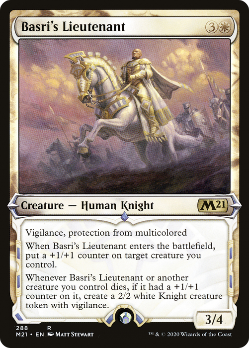 Basri's Lieutenant (M21-288) - rare: (Showcase)