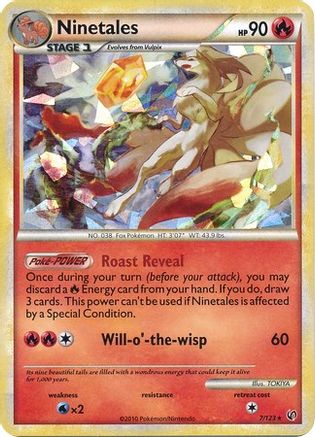 Ninetales (007/123) - BE  - Promo - Holofoil