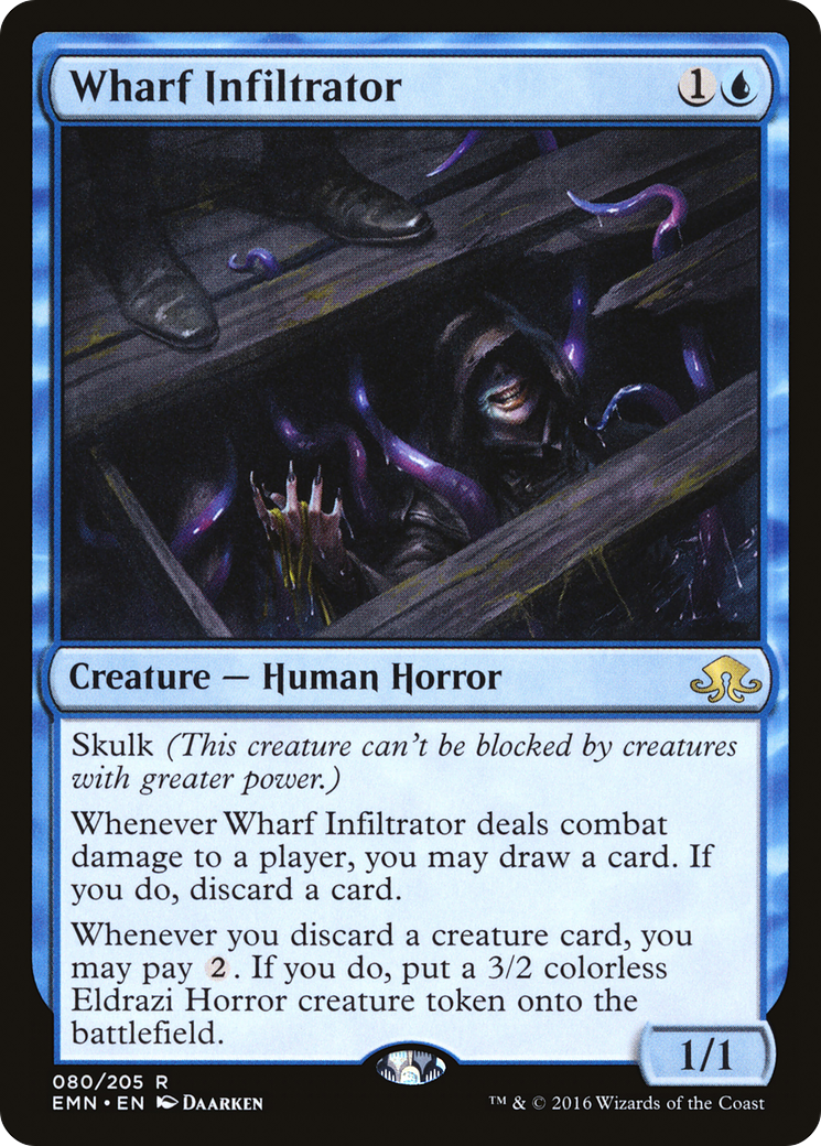 Wharf Infiltrator (EMN-080) - rare - Foil