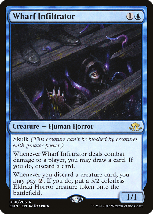 Wharf Infiltrator (EMN-080) - rare - Foil