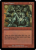 Last Chance (ME4-125) - rare - Foil