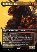 Imskir Iron-Eater (MH3-374) - rare (Borderless) - Foil