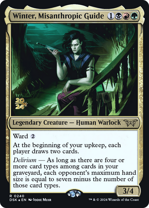 Winter, Misanthropic Guide (PRE-240S) - rare - Foil