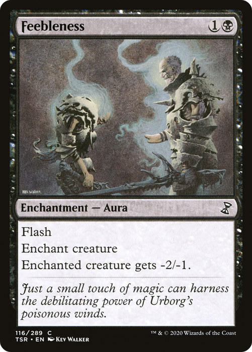 Feebleness (TSR-116) - common - Foil