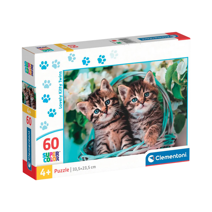 Adorables Chatons Jumaux (60 pièces)
