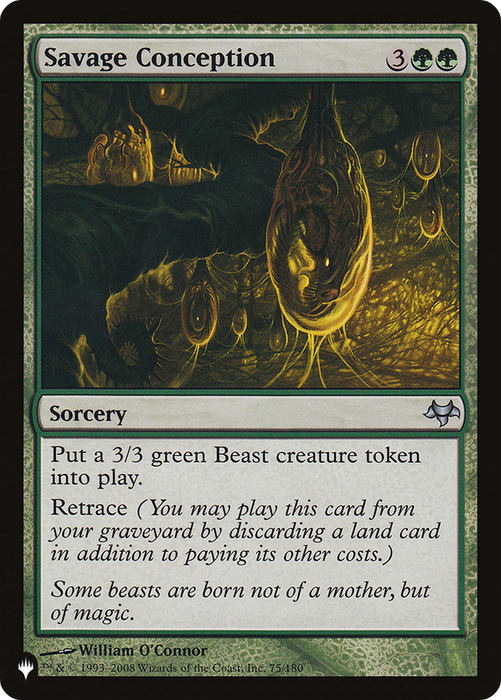 Savage Conception (LIST-EVE-75) - uncommon