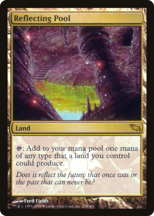Reflecting Pool (SHM-278★) - rare - Foil