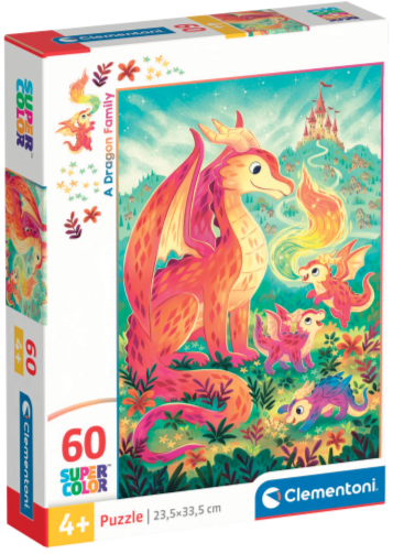 Une Famille Dragons (60 pièces)