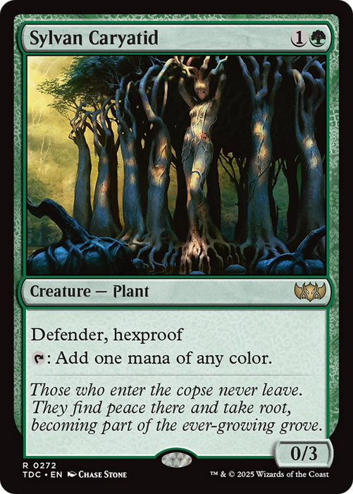 Sylvan Caryatid (TDC-272) - rare