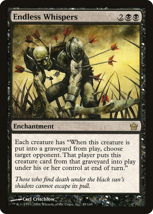 Endless Whispers (5DN-049) - rare - Foil