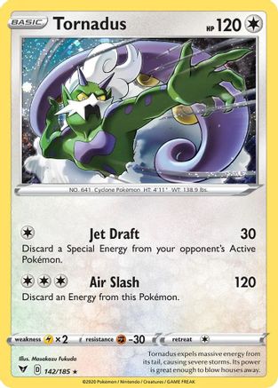 Tornadus (142/185) - BE  - Promo - Holofoil