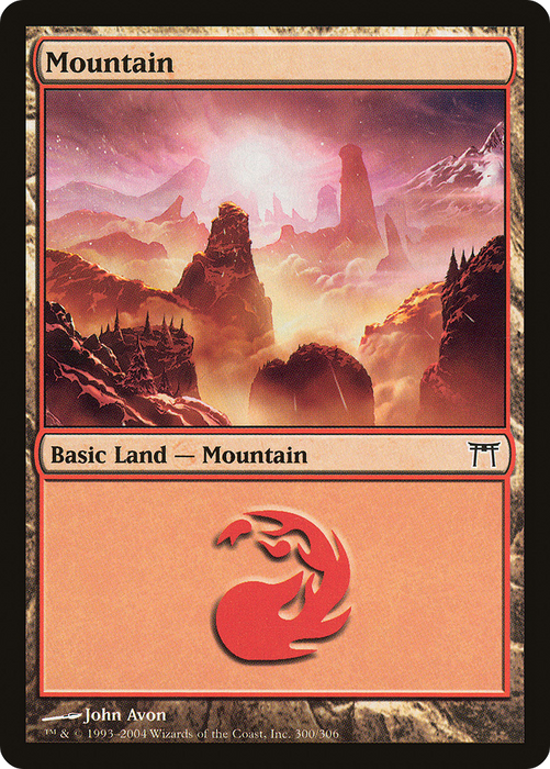 Mountain (CHK-300) - common - Foil