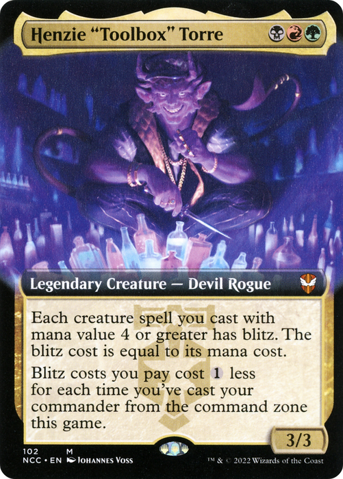 Henzie "Toolbox" Torre (NCC-102) - mythic: (Extended Art) - Foil