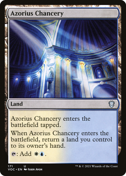 Azorius Chancery (VOC-171) - uncommon