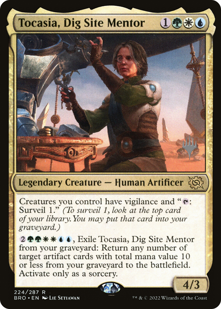 Tocasia, Dig Site Mentor (PPBRO-224P) - rare