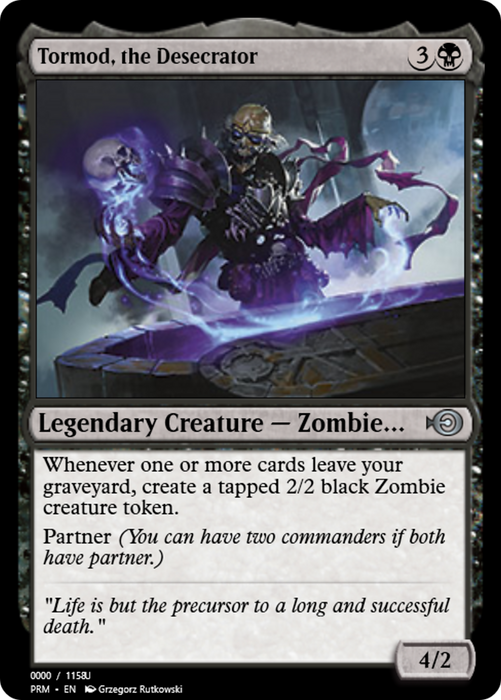 Tormod, the Desecrator (PRM-86288) - uncommon - Foil