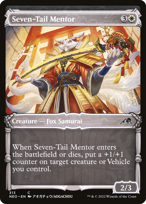 Seven-Tail Mentor (NEO-313) - common: (Showcase)