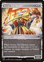 Seven-Tail Mentor (NEO-313) - common: (Showcase) - Foil