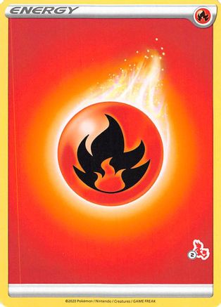 Fire Energy (#2 Cinderace Stamped) () - BA2  - Promo