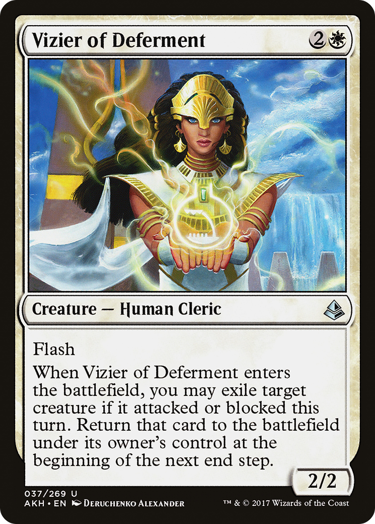 Vizier of Deferment (AKH-037) - uncommon - Foil
