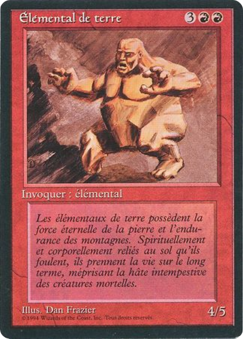 Earth Elemental (FBB-146) - uncommon