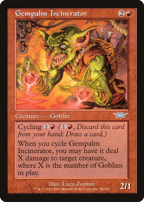 Gempalm Incinerator (LGN-094) - uncommon - Foil
