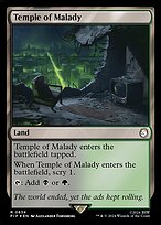 Temple of Malady (PIP-834) - rare - Foil