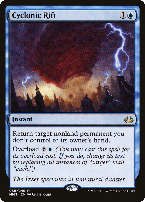 Cyclonic Rift (MM3-035) - rare - Foil