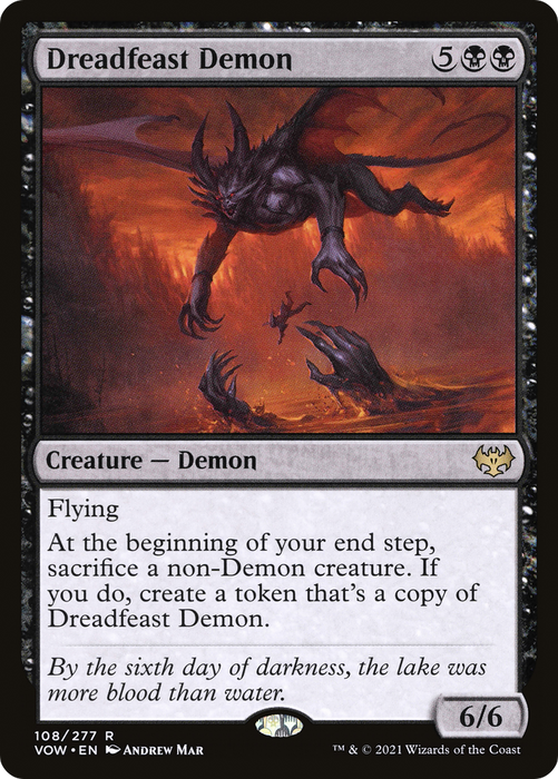Dreadfeast Demon (VOW-108) - rare